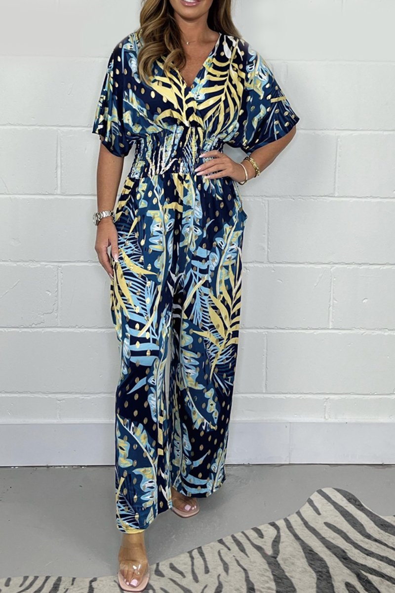 Willa London™ | Tropical Elegance Jumpsuit