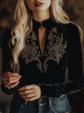 Willa London™ | Velvet Elegance Top