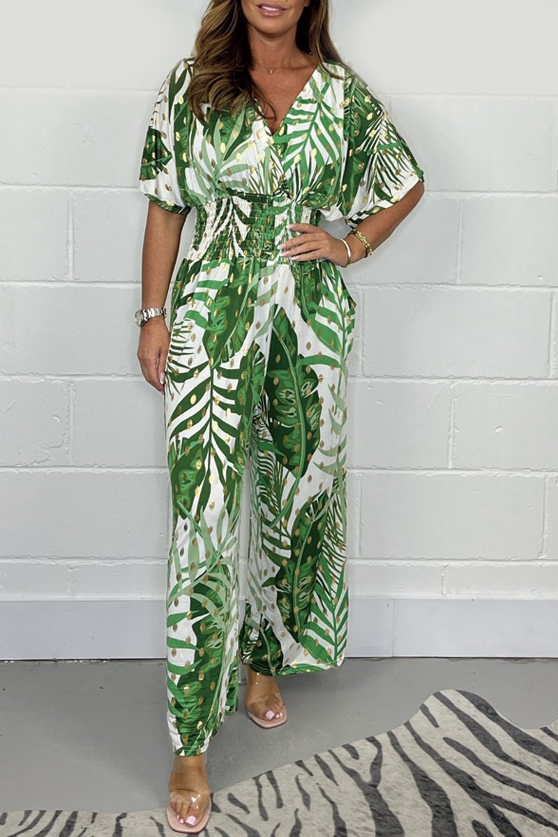 Willa London™ | Tropical Elegance Jumpsuit