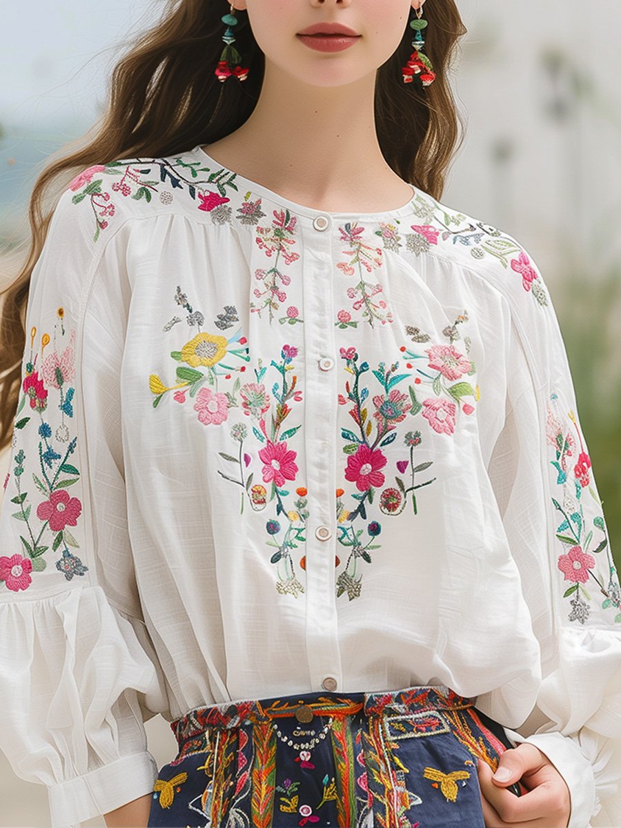 Willa London™ | Floral Elegance Shirt