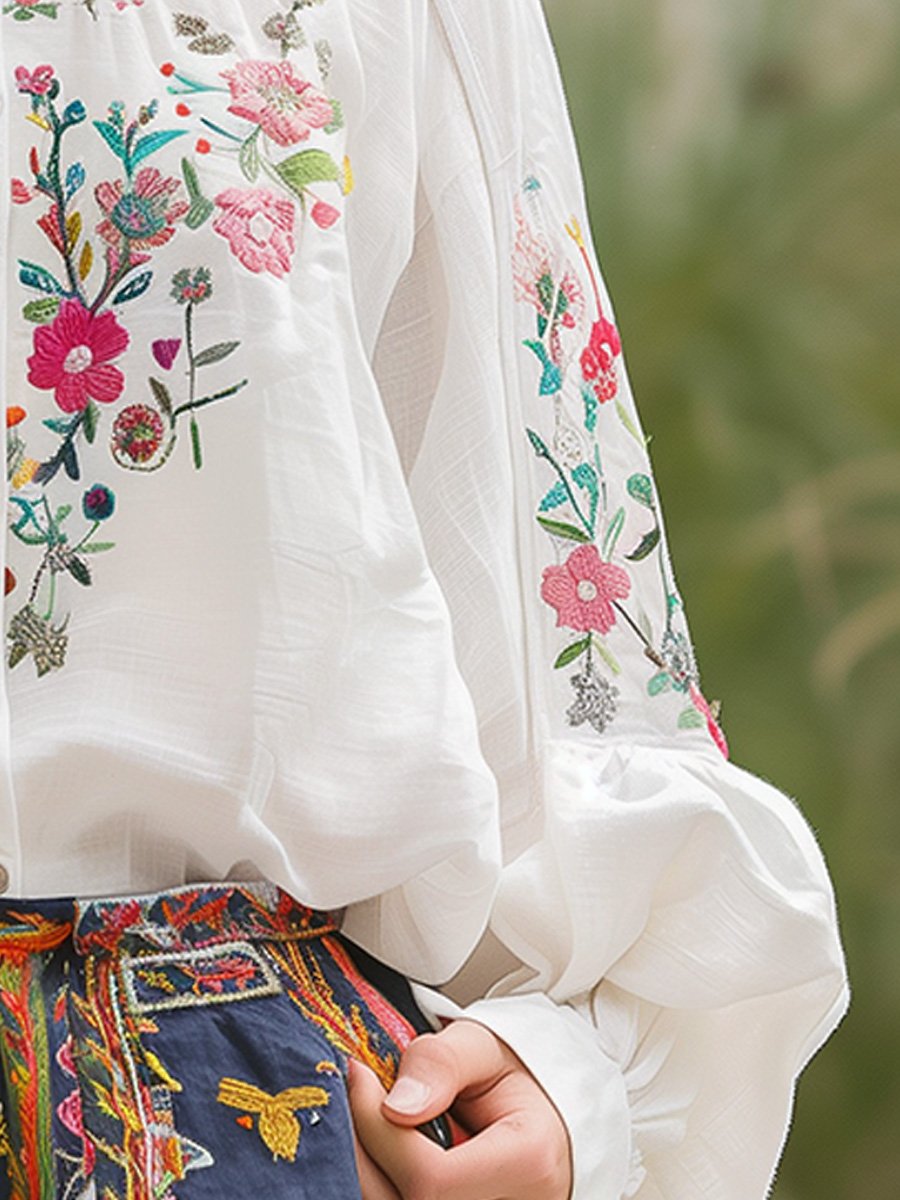 Willa London™ | Floral Elegance Shirt