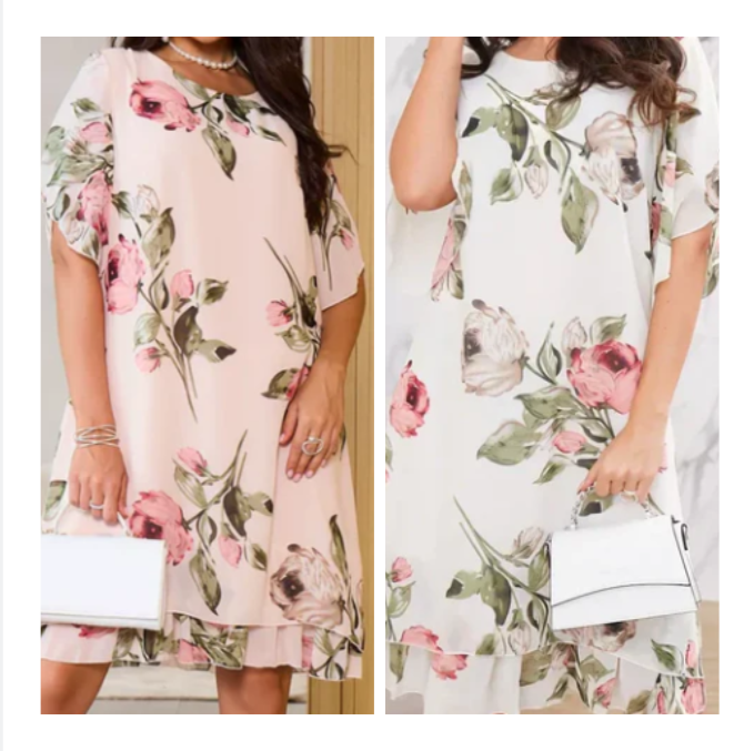 Willa London™ | Petal Whisper Chiffon Dress