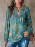 Willa London™ | Ethereal Lace Floral Blouse