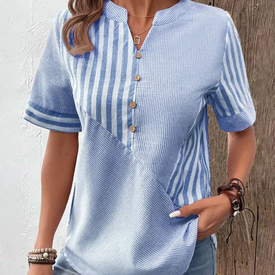 Willa London™ | Timeless Stripe Blouse