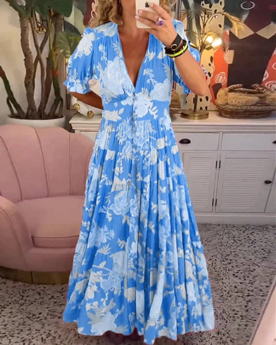 Willa London™ | Serene Elegance Maxi Dress
