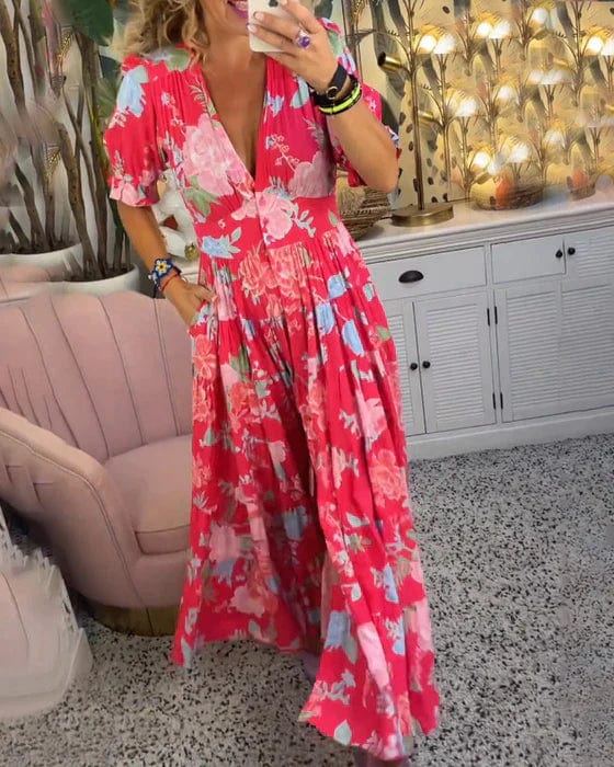 Willa London™ | Serene Elegance Maxi Dress