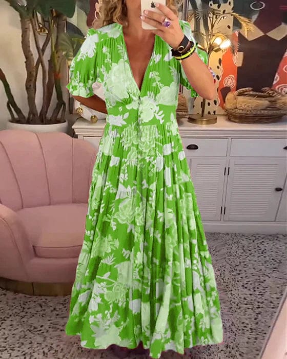 Willa London™ | Serene Elegance Maxi Dress