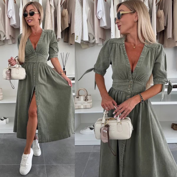 Willa London™ | Radiant Denim Dress