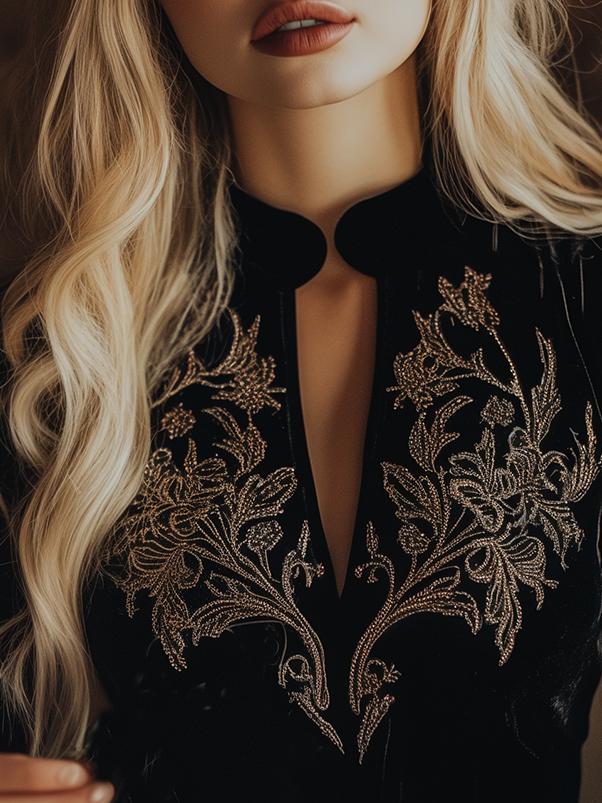 Willa London™ | Velvet Elegance Top