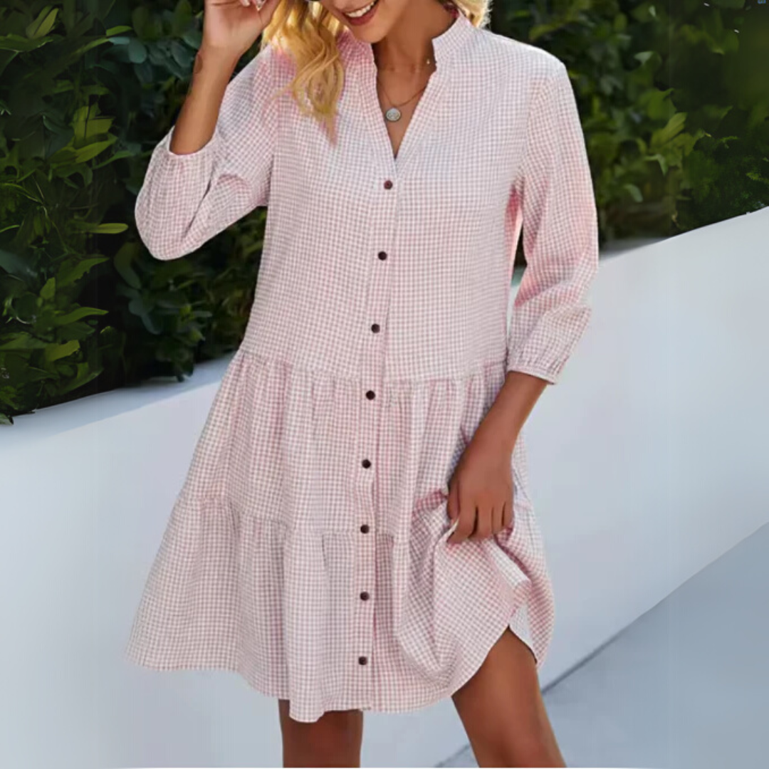 Willa London™ | Summer Breeze Check Dress