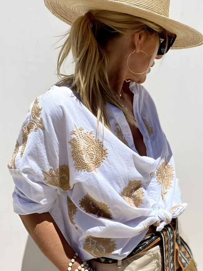 Willa London™ | Ibiza Elegance Blouse