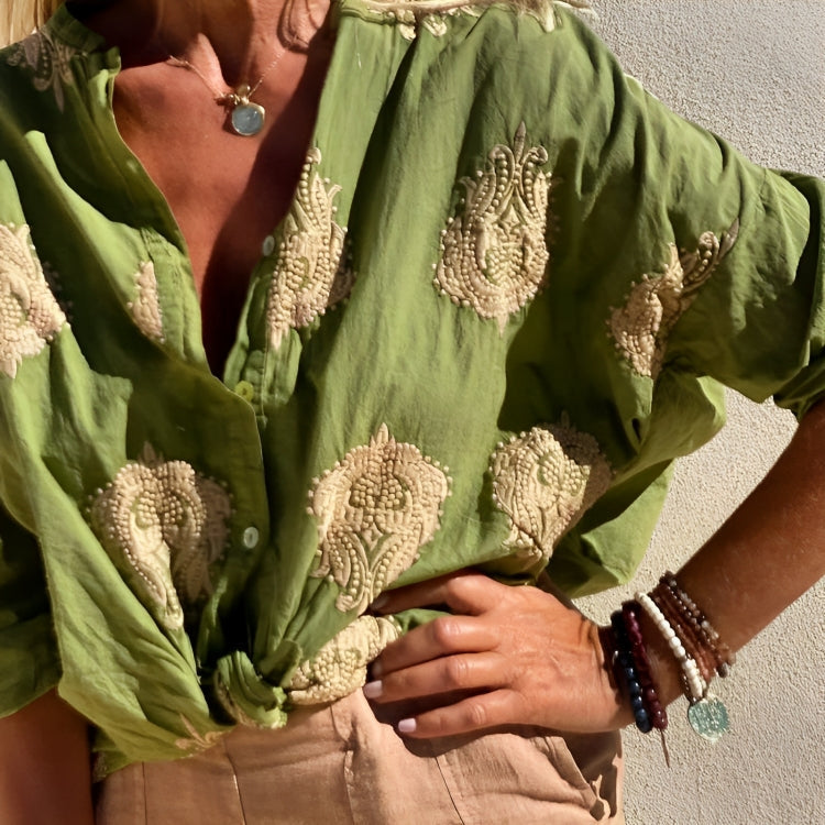 Willa London™ | Ibiza Elegance Blouse