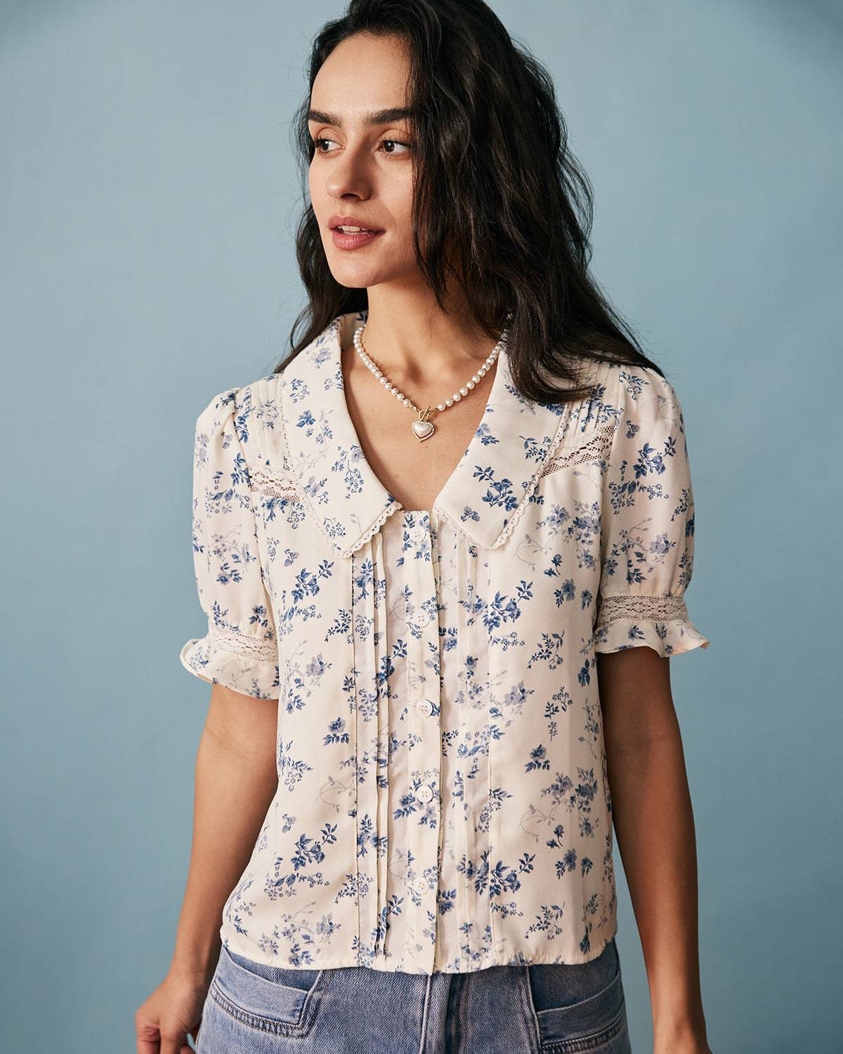 Willa London™ | Floral Elegance Blouse