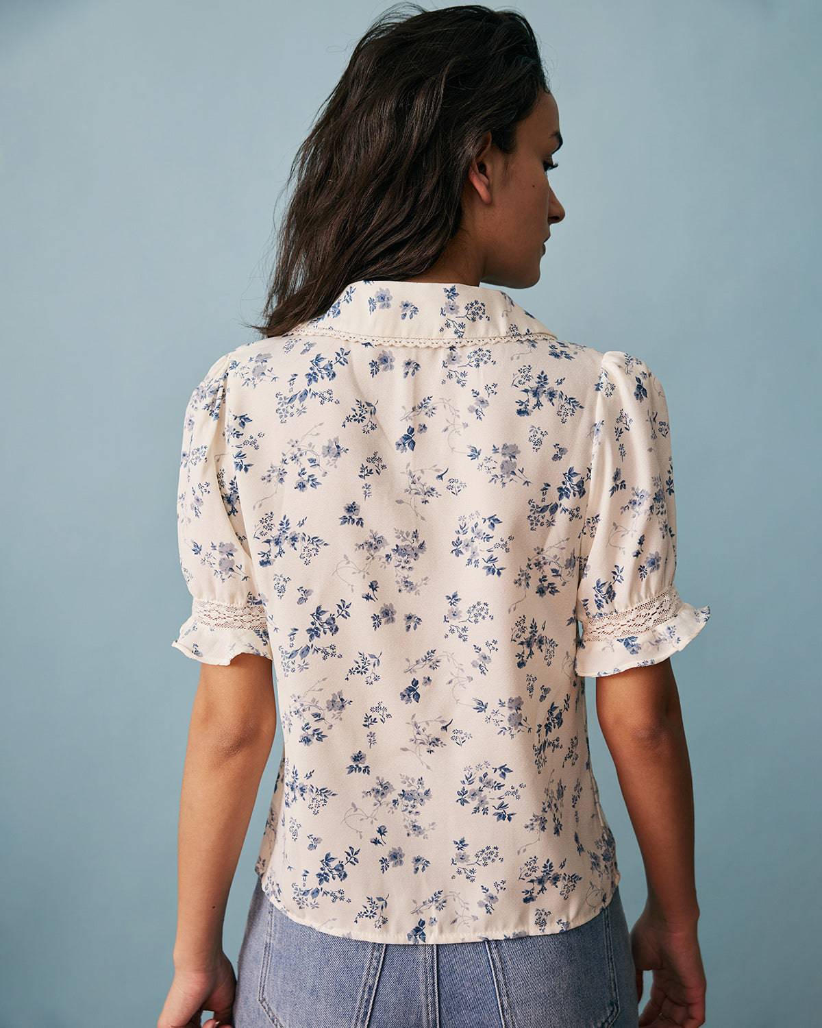 Willa London™ | Floral Elegance Blouse