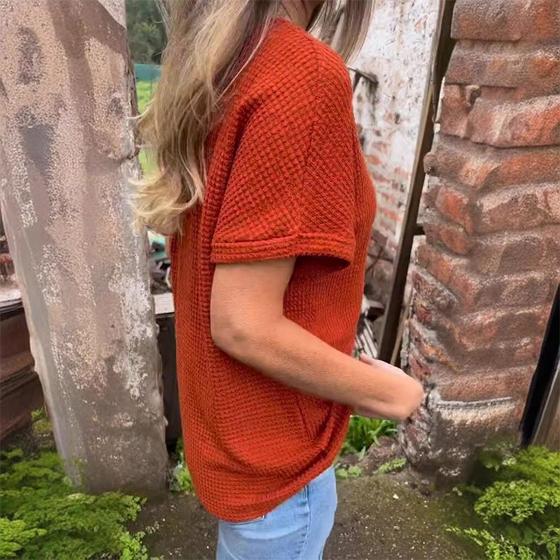 Willa London™ | Elegant V-Neck Knit Top