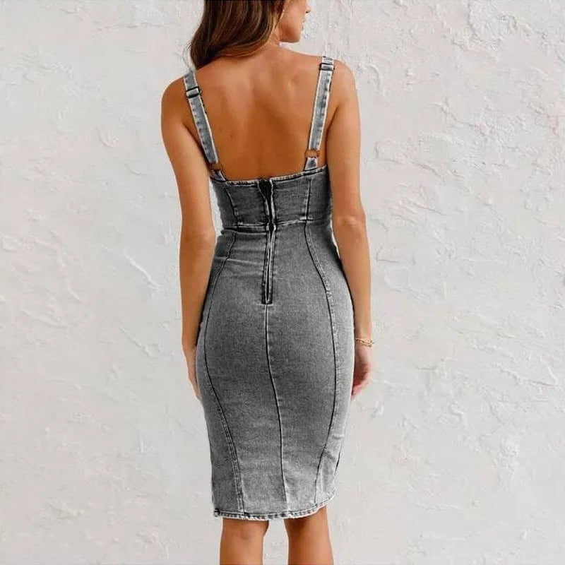 Willa London™ | Estelle Denim Elegance Dress