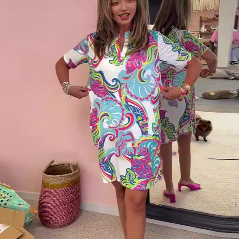 Willa London™ | Vibrant Elegance Dress