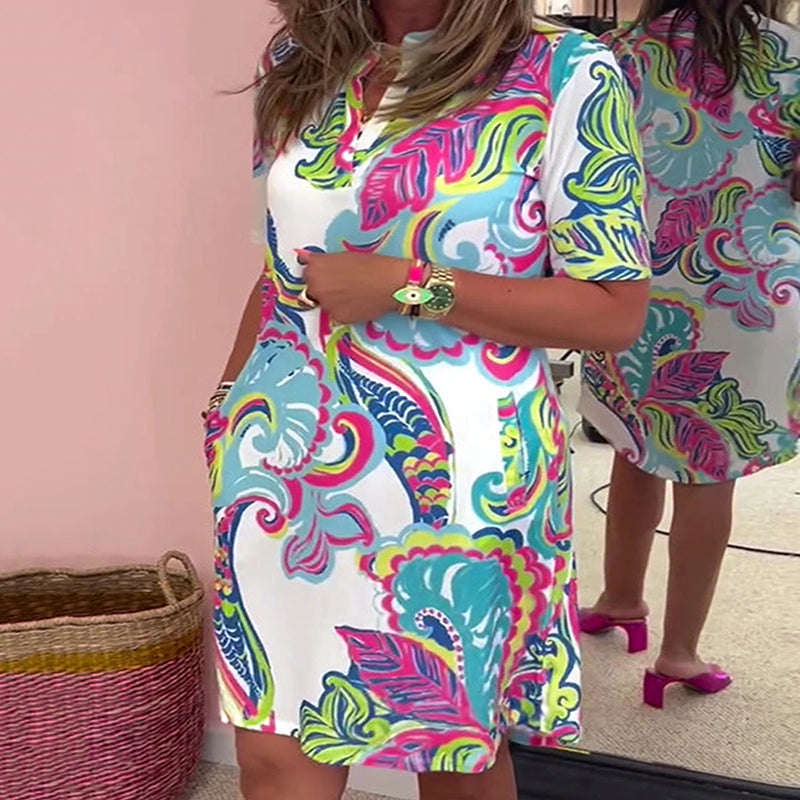 Willa London™ | Vibrant Elegance Dress
