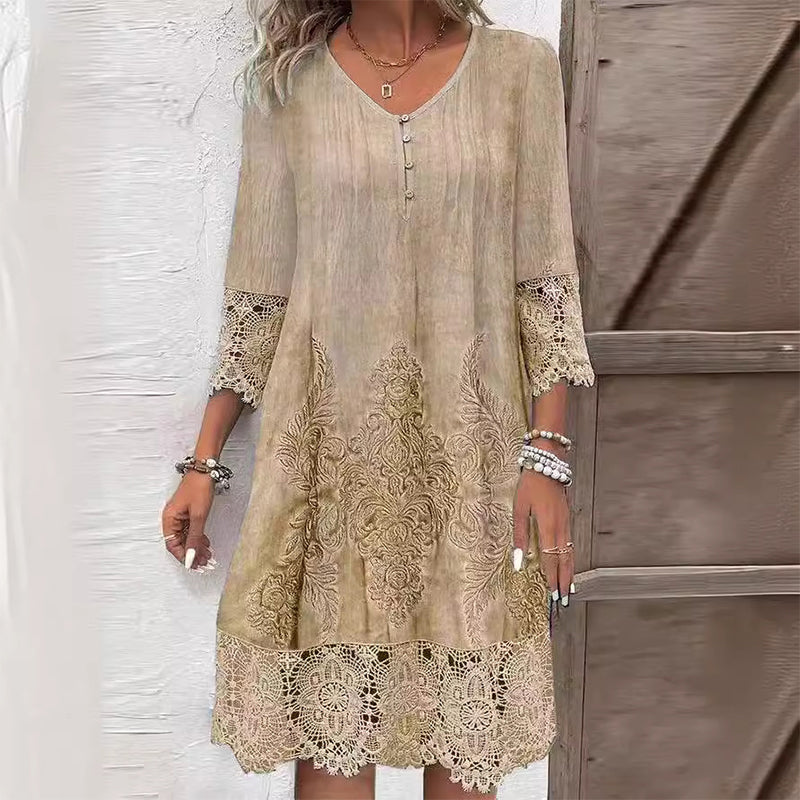 Willa London™ | Seraphina Lace A-Line Dress