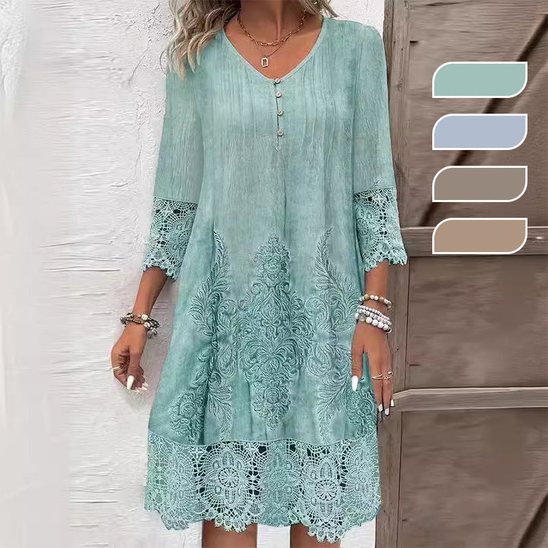Willa London™ | Seraphina Lace A-Line Dress