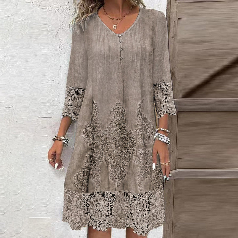 Willa London™ | Seraphina Lace A-Line Dress