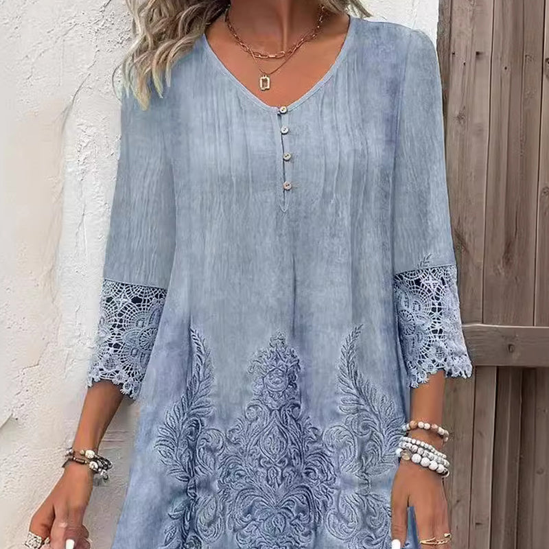 Willa London™ | Seraphina Lace A-Line Dress