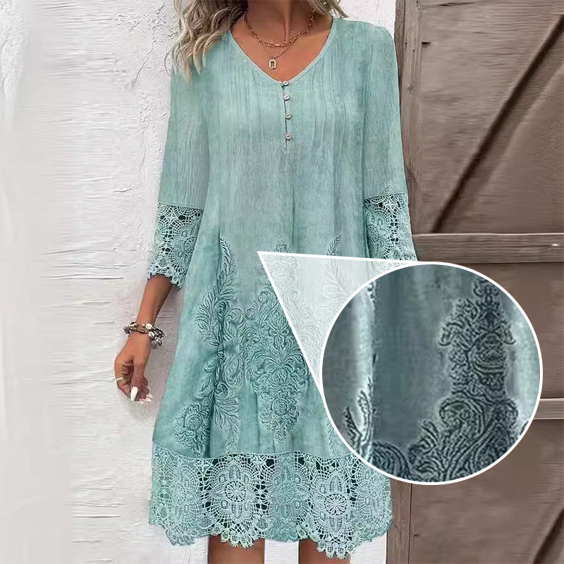 Willa London™ | Seraphina Lace A-Line Dress