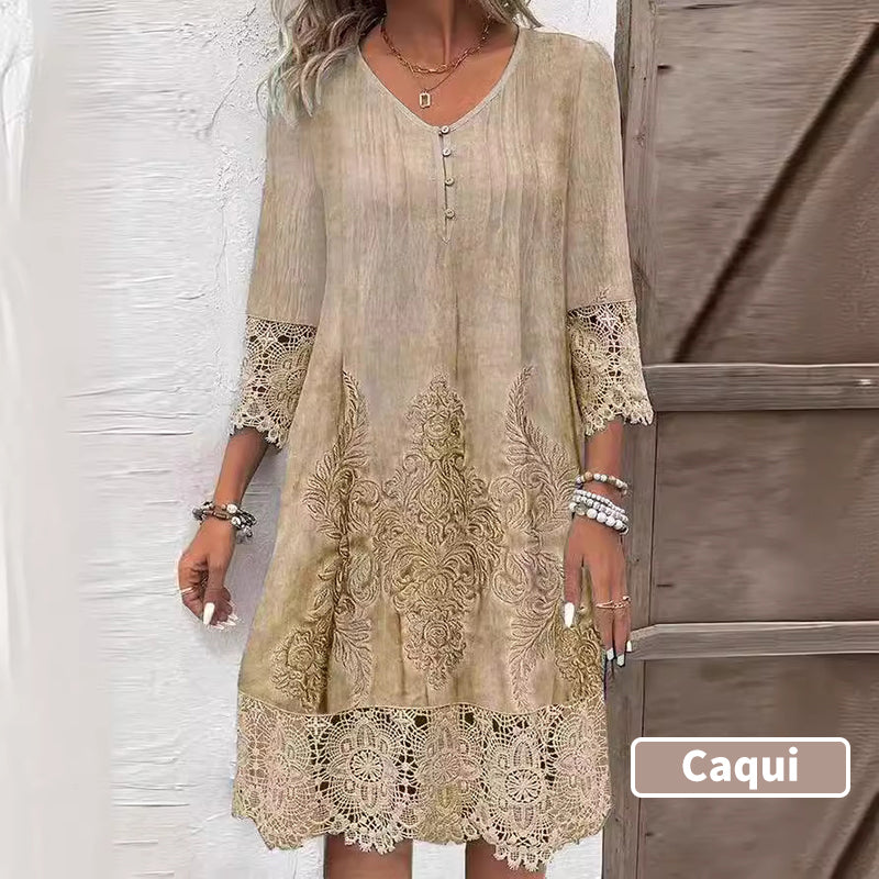 Willa London™ | Seraphina Lace A-Line Dress