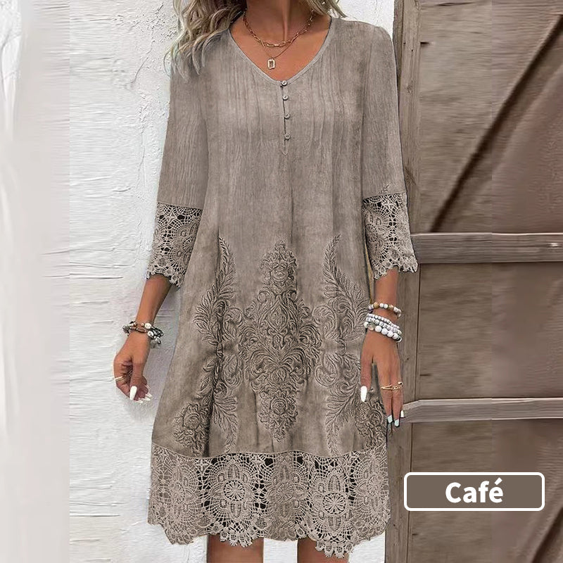 Willa London™ | Seraphina Lace A-Line Dress