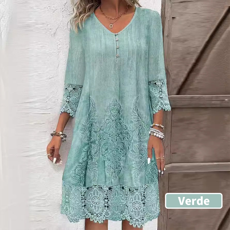 Willa London™ | Seraphina Lace A-Line Dress