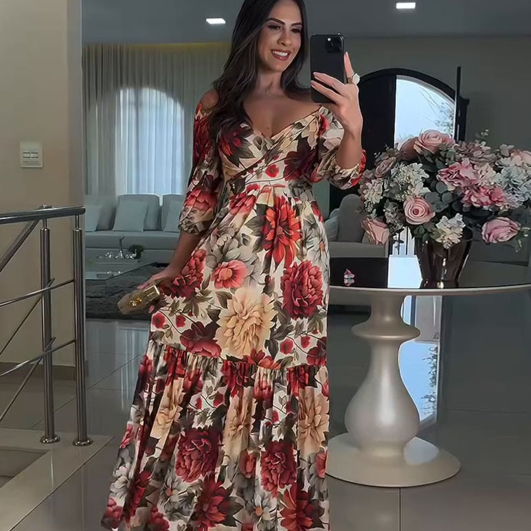 Willa London™ | Floral Elegance Dress