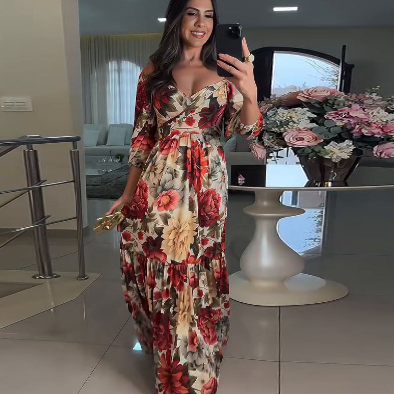 Willa London™ | Floral Elegance Dress