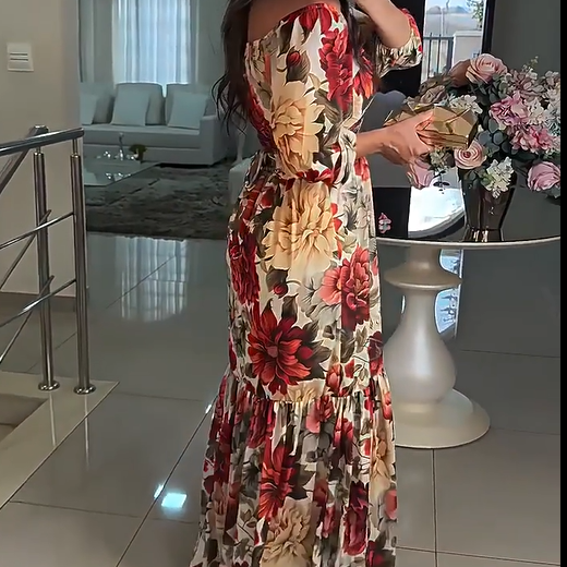Willa London™ | Floral Elegance Dress