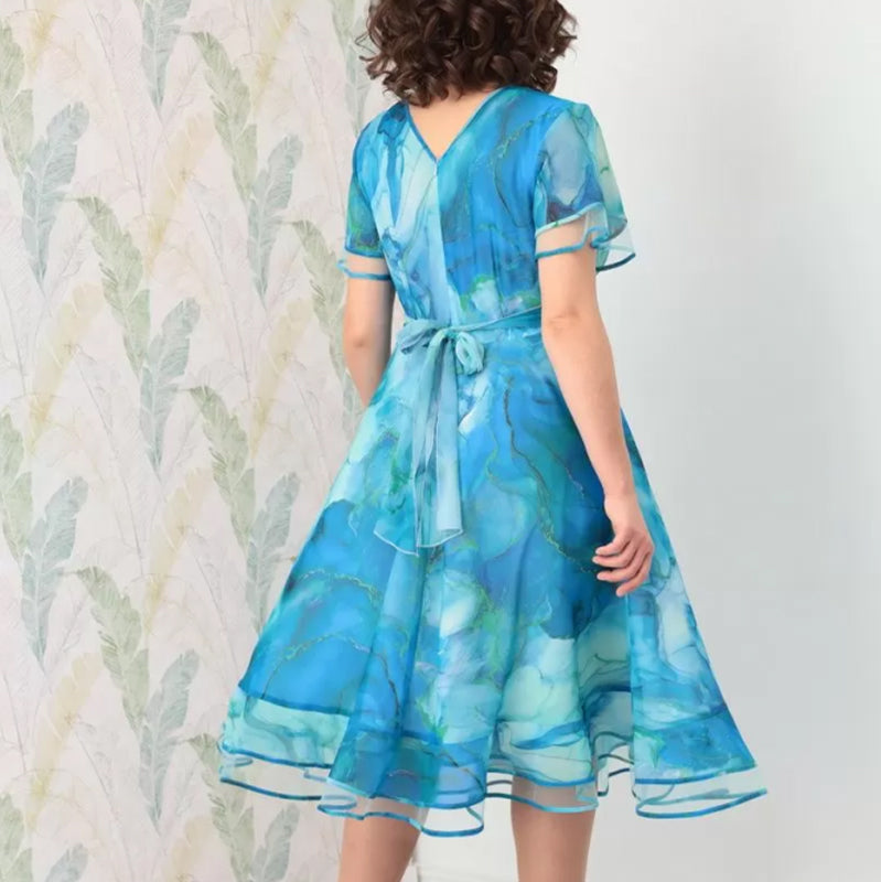 Willa London™ | Serene Midi Wrap Dress