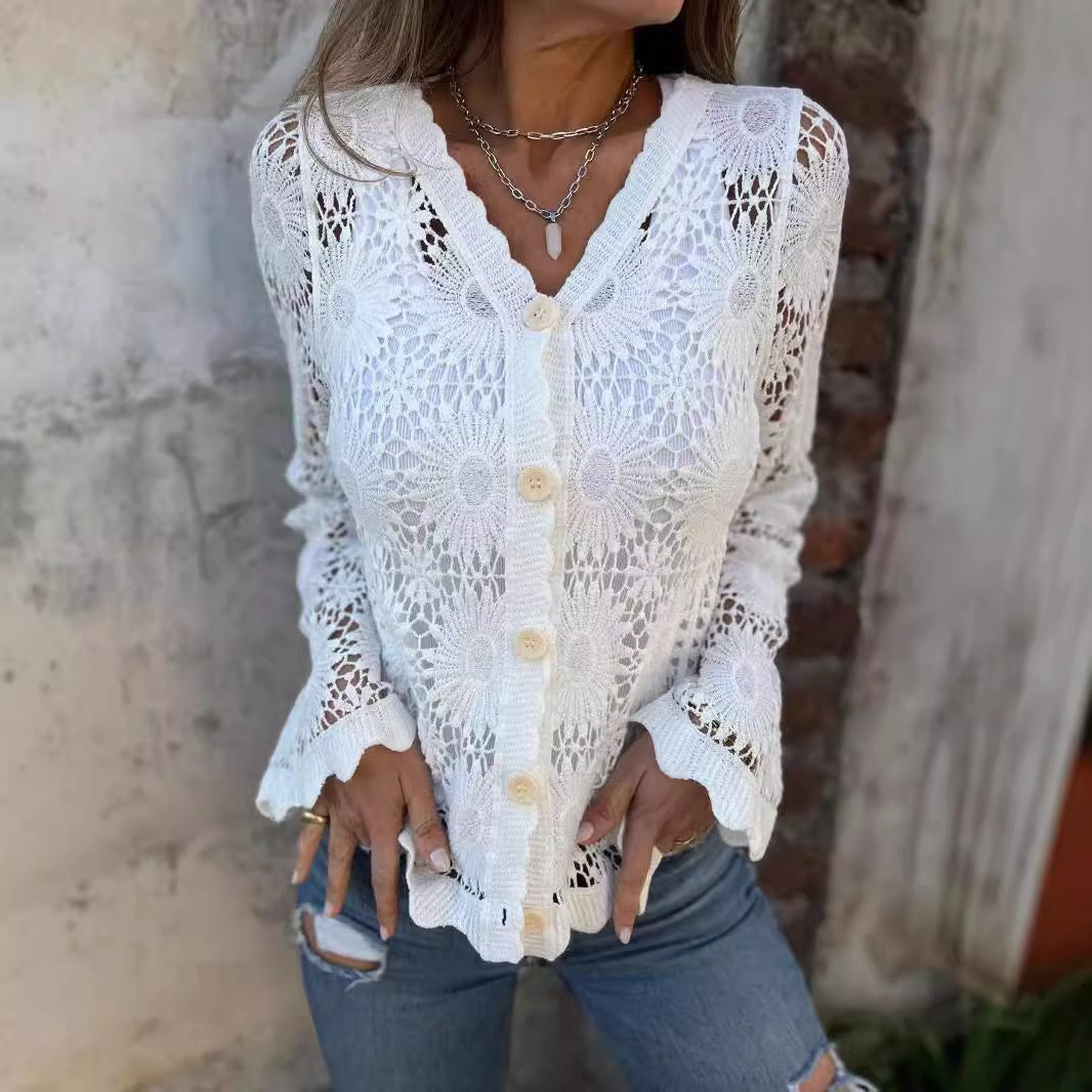 Willa London™ | Lace Elegance Blouse