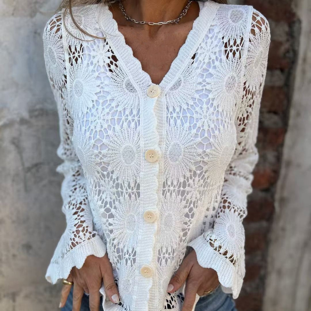 Willa London™ | Lace Elegance Blouse