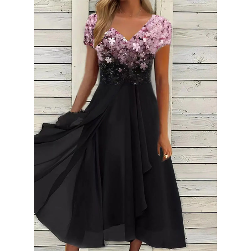 Willa London™ | Enchanted Floral A-Line Dress