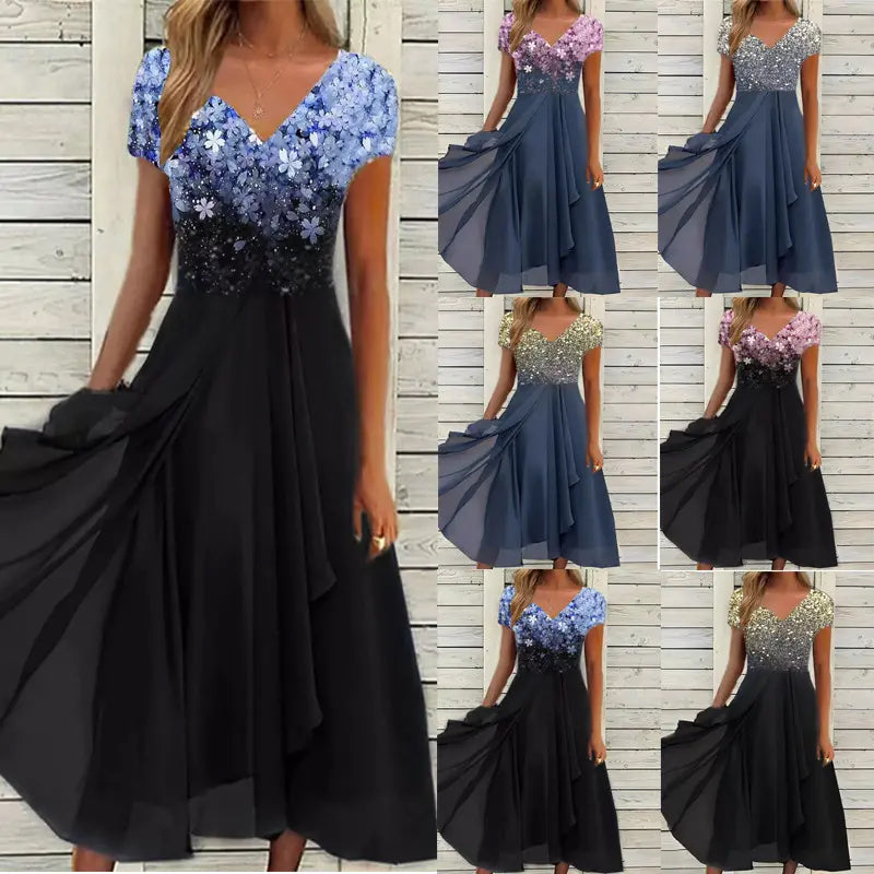 Willa London™ | Enchanted Floral A-Line Dress