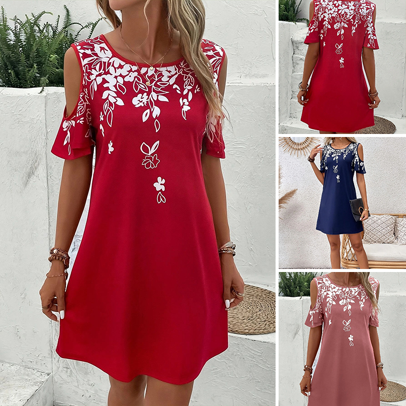 Willa London™ | Floral Elegance Midi Dress