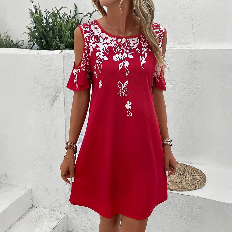 Willa London™ | Floral Elegance Midi Dress