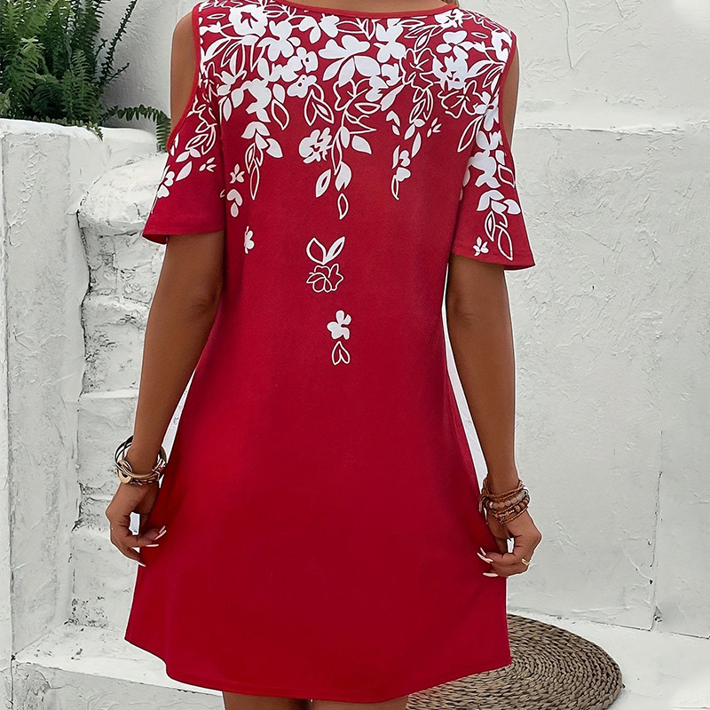 Willa London™ | Floral Elegance Midi Dress