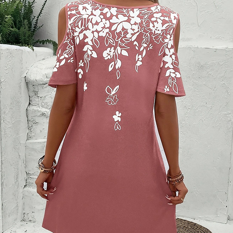 Willa London™ | Floral Elegance Midi Dress