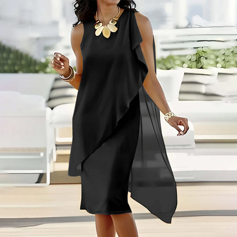 Willa London™ | Asymmetric Elegance Dress
