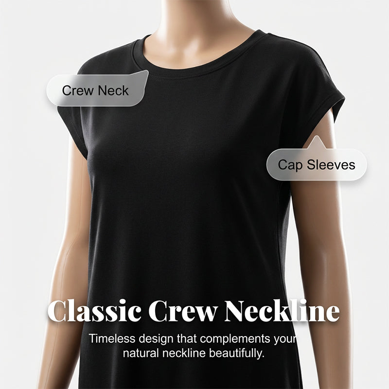 Willa London™ | Serenity Midi T-Shirt Dress