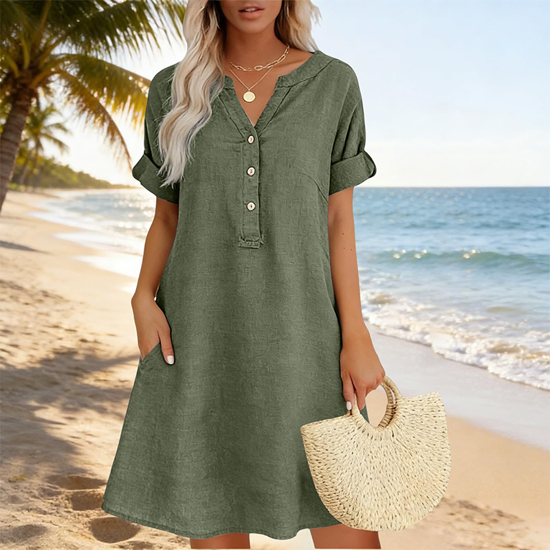 Willa London™ | Serene Cotton Tunic Dress