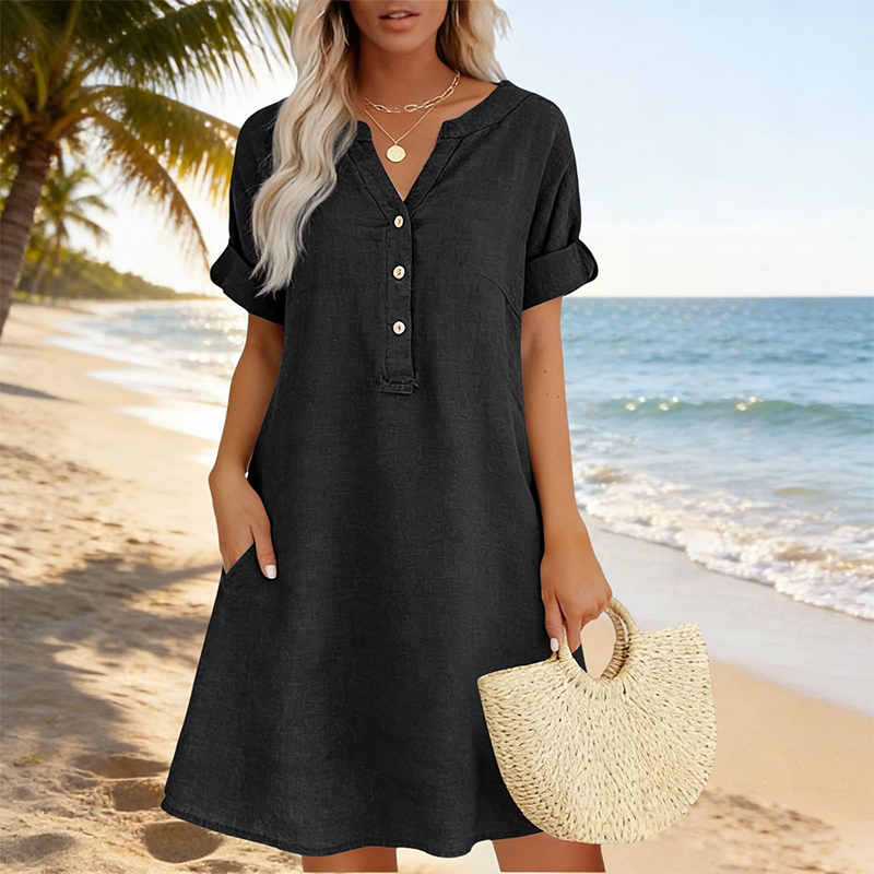 Willa London™ | Serene Cotton Tunic Dress
