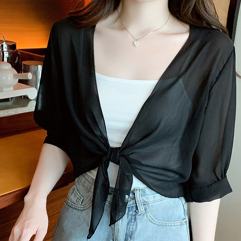 Willa London™ | Ethereal Chiffon Crop Top