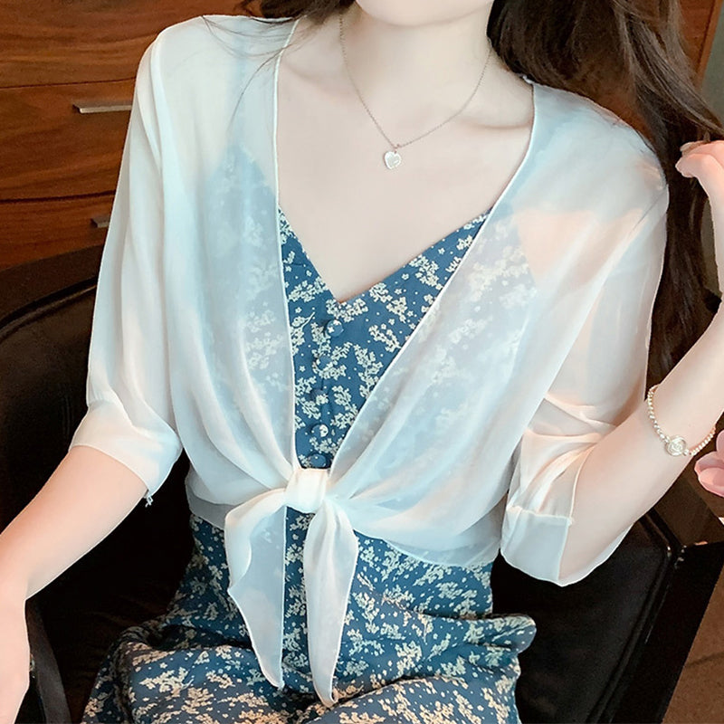 Willa London™ | Ethereal Chiffon Crop Top