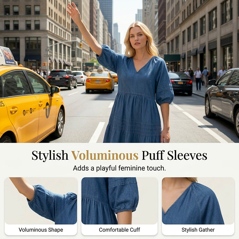 Willa London™ | Effortless Denim Dress