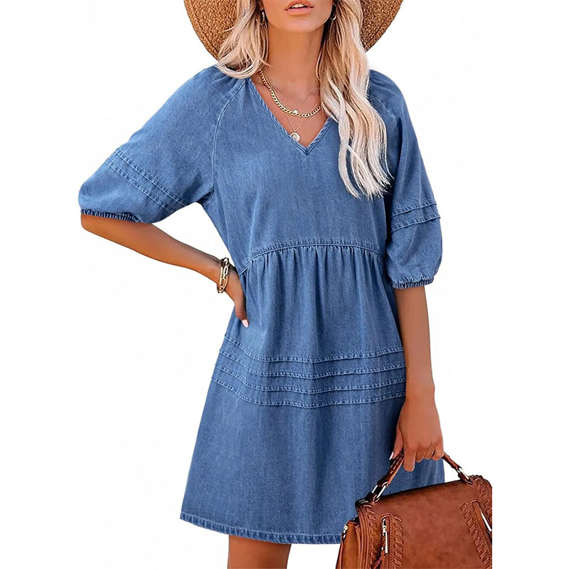 Willa London™ | Effortless Denim Dress